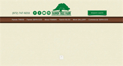 Desktop Screenshot of fannintreefarm.com